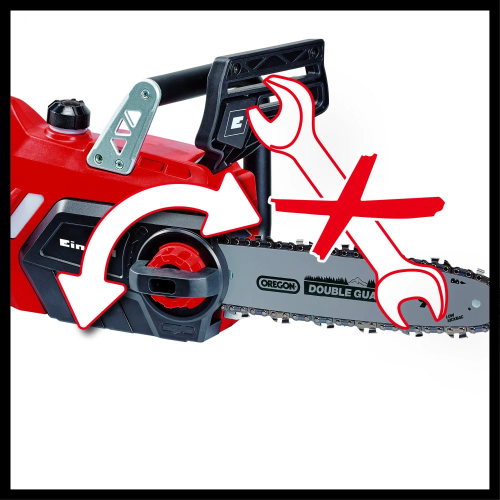 Einhell Akku-kædesav 250 Mm Med 1 × 18 V 3,0 Ah-batteri Og Oplader - - 4501760 5 Einhell Akku-kædesav 250 Mm Med 1 × 18 V 3,0 Ah-batteri Og Oplader - - 4501760 - Billede 3