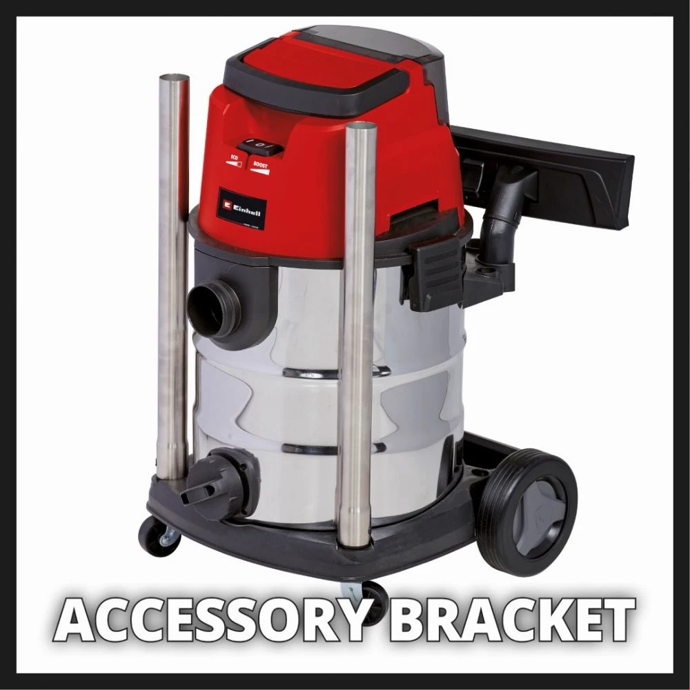 Einhell TE-VC 36/25 Li S Akku Våd-/tørstøvsuger 25 Liter 2x18V U/batteri Og Lader 5 Einhell TE-VC 36/25 Li S Akku Våd-/tørstøvsuger 25 Liter 2x18V U/batteri Og Lader - Billede 3