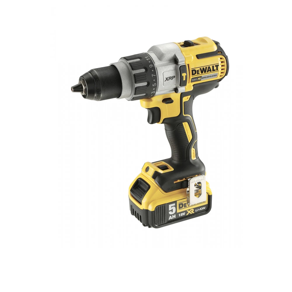 DeWALT Slagboremaskine 18V 3 Gear Brushless 2x5ah - DCD996P2-QW 3 DeWALT Slagboremaskine 18V 3 Gear Brushless 2x5ah - DCD996P2-QW