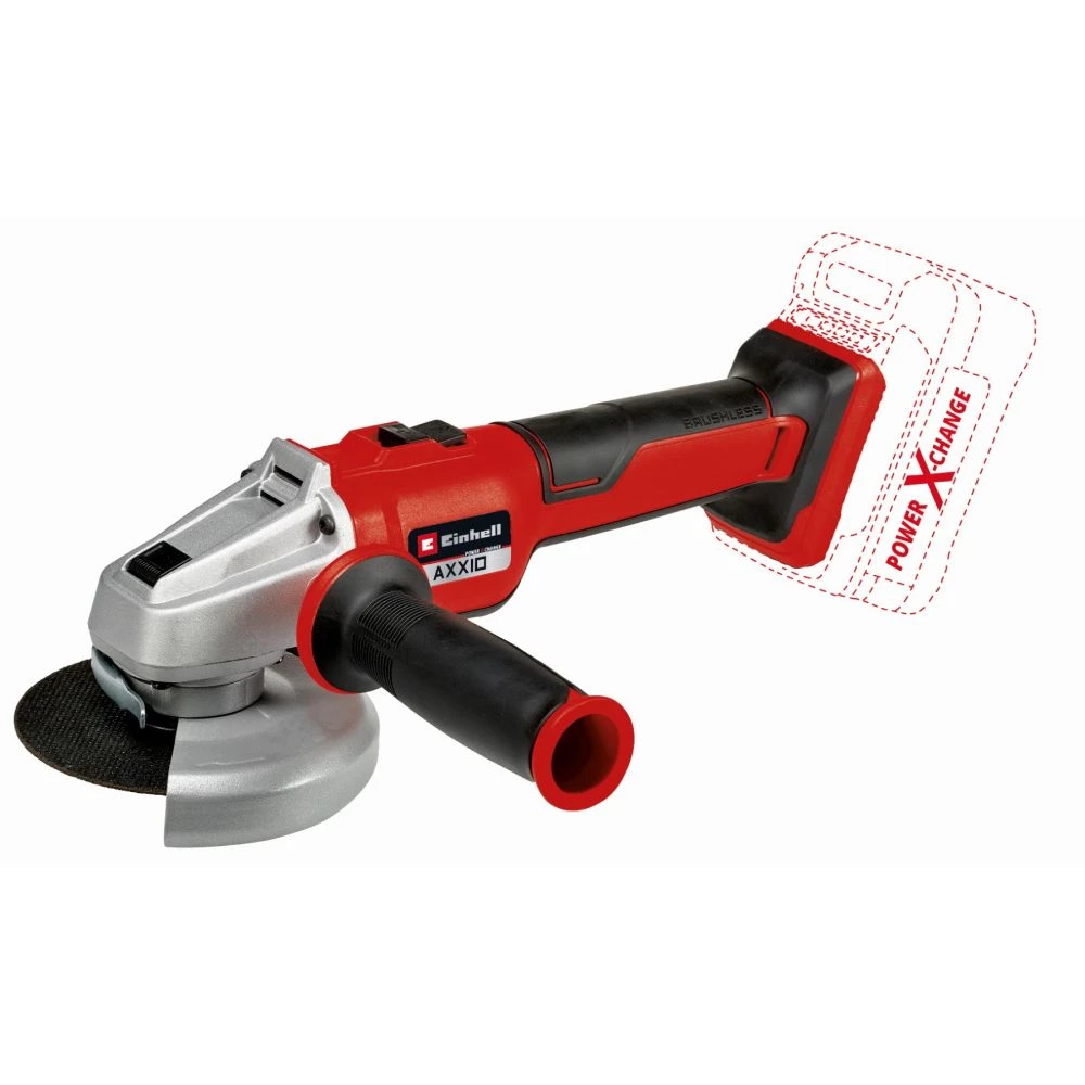 Einhell AXXIO 18/125 Q Akku Vinkelsliber 18V U/batteri Og Lader 4 Einhell AXXIO 18/125 Q Akku Vinkelsliber 18V U/batteri Og Lader - Billede 2