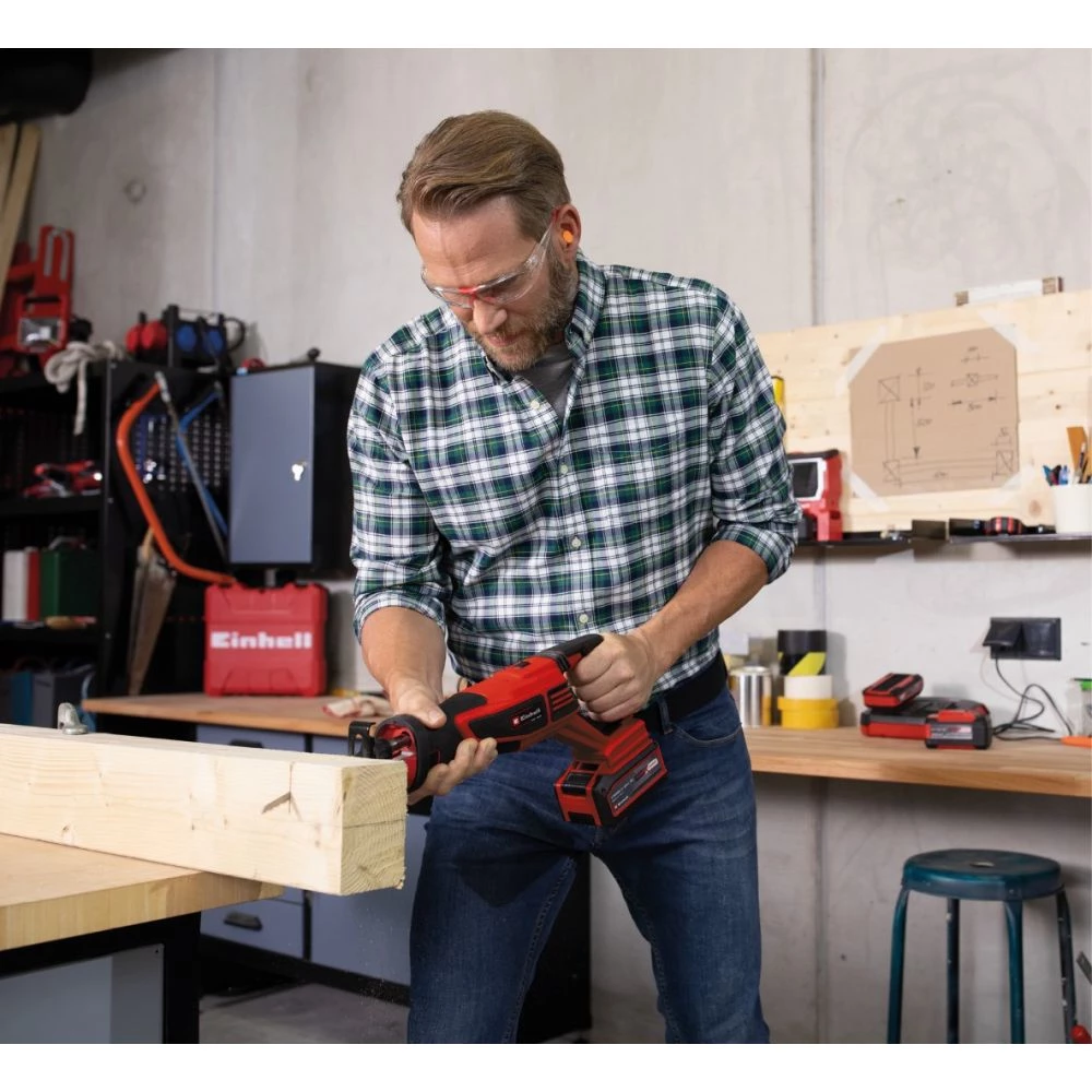 Einhell TE-AP 18/28 Li BL Akku Bajonetsav 18V U/batteri Og Lader 5 Einhell TE-AP 18/28 Li BL Akku Bajonetsav 18V U/batteri Og Lader - Billede 3