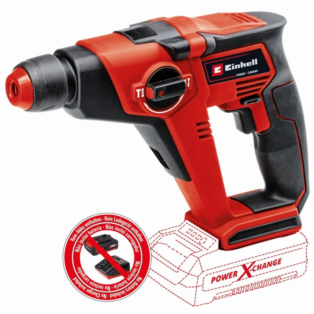 Einhell TE-HD 18/12 Li Akku Borehammer 18V U/batteri Og Lader 3 Einhell TE-HD 18/12 Li Akku Borehammer 18V U/batteri Og Lader