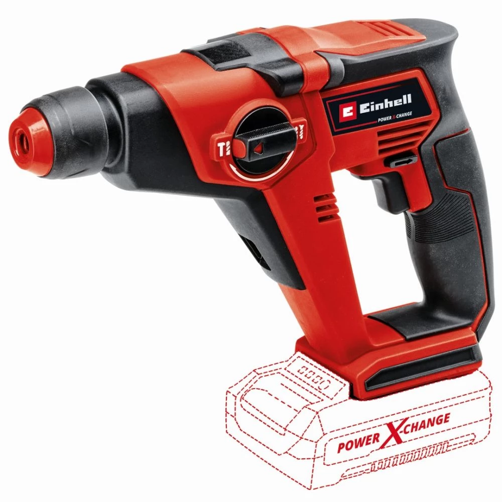 Einhell TE-HD 18/12 Li Akku Borehammer 18V U/batteri Og Lader 4 Einhell TE-HD 18/12 Li Akku Borehammer 18V U/batteri Og Lader - Billede 2