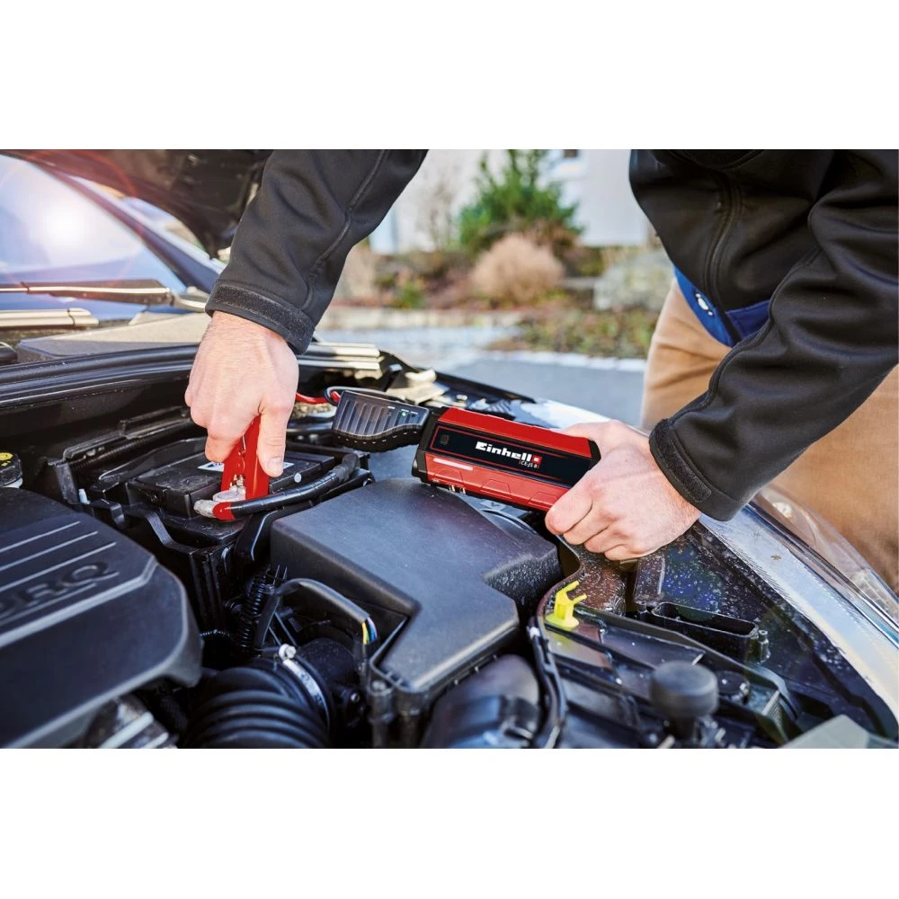 Einhell CE-JS 8 Starthjælp Og Powerbank 12V/8A 4 Einhell CE-JS 8 Starthjælp Og Powerbank 12V/8A - Billede 2