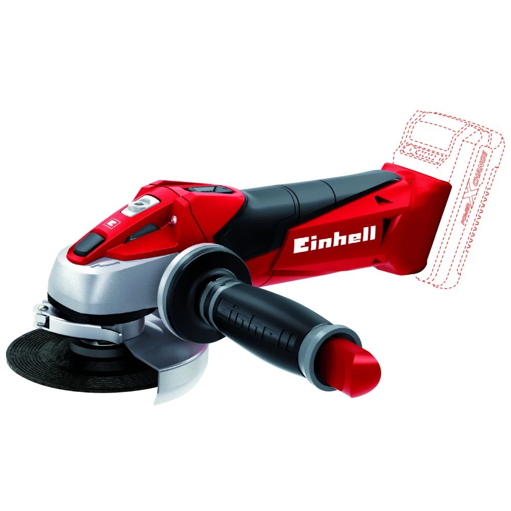 Einhell Akku-vinkelsliber Ø 115 Mm 18 V Li-ion Solo - TE-AG 18/115 4 Einhell Akku-vinkelsliber Ø 115 Mm 18 V Li-ion Solo - TE-AG 18/115 - Billede 2