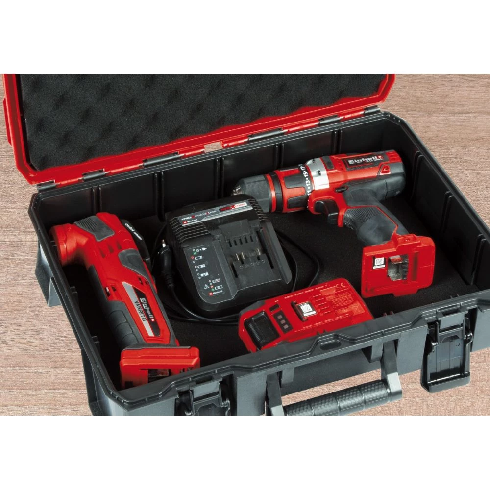 Einhell E-Case S-F Systemboks 44,4x32,9x13,1 Cm Op Til 25 Kg. 4 Einhell E-Case S-F Systemboks 44,4x32,9x13,1 Cm Op Til 25 Kg. - Billede 2