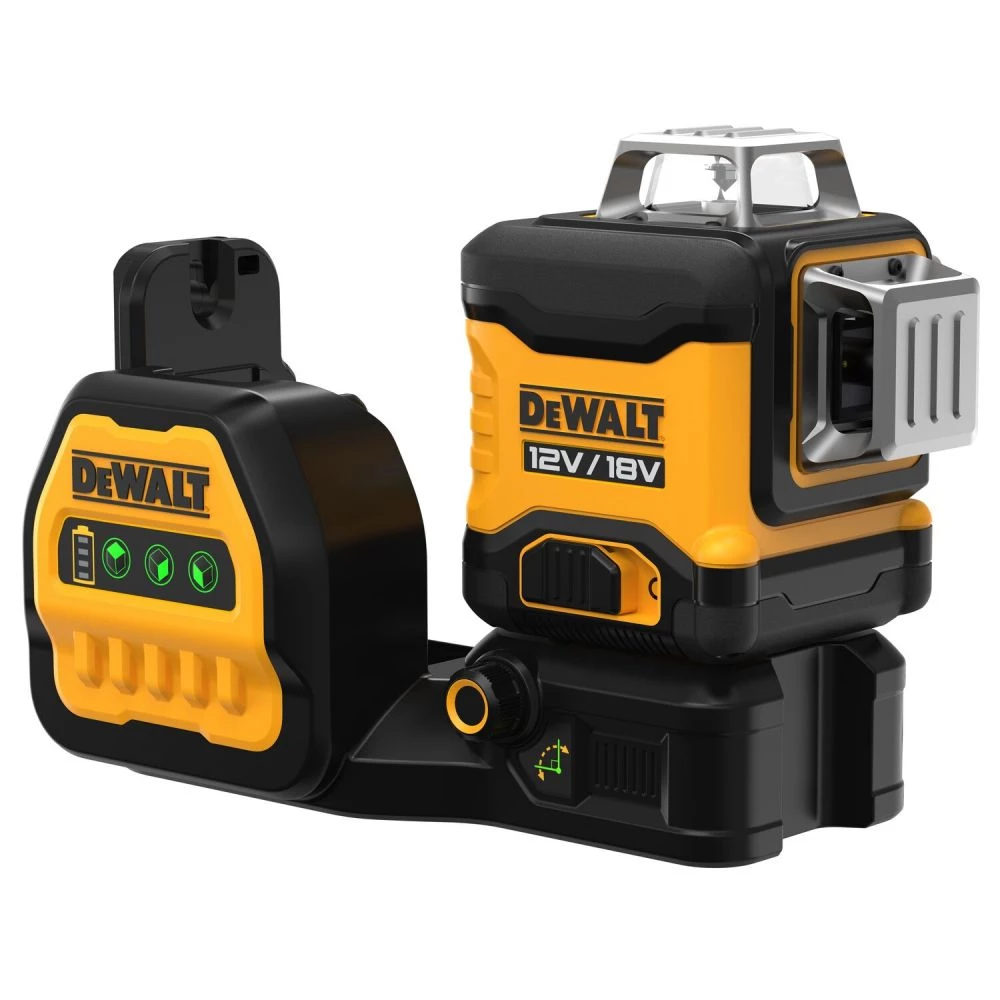 DeWALT Dw 18/12V 3 X 360⁰ Linje Laser Grøn - DCE089D1G18-QW 6 DeWALT Dw 18/12V 3 X 360⁰ Linje Laser Grøn - DCE089D1G18-QW - Billede 4