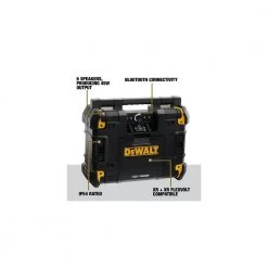 DeWALT TSTAK Radio Med Oplader 18V Og 54v - DWST1-81078-QW
