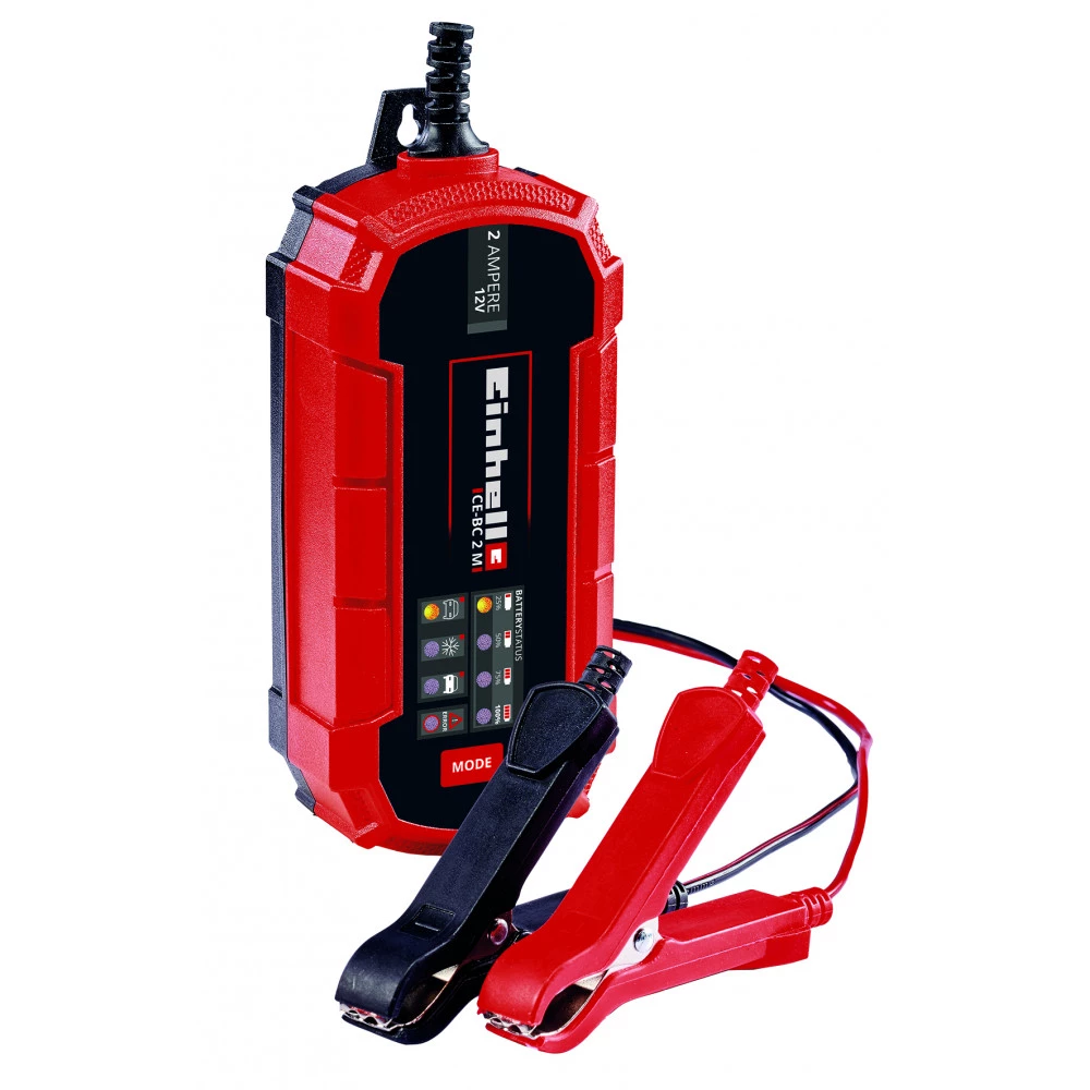 Einhell Batterilader 12V/2A - CE-BC 2 M - 1002215 3 Einhell Batterilader 12V/2A - CE-BC 2 M - 1002215