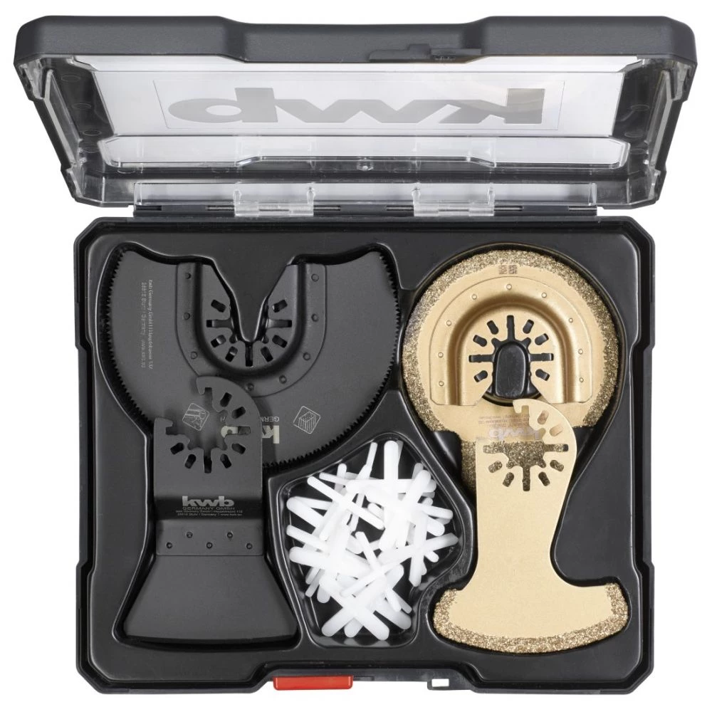 Einhell KWB Badeværelsessæt Til Multiværktøj, 22 Dele - VAREN ER UDGÅET 4 Einhell KWB Badeværelsessæt Til Multiværktøj, 22 Dele - VAREN ER UDGÅET - Billede 2