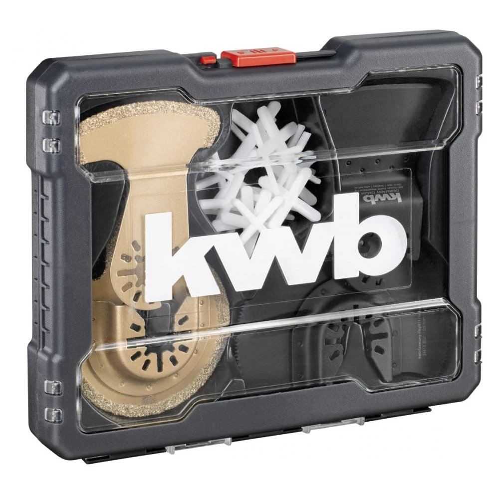 Einhell KWB Badeværelsessæt Til Multiværktøj, 22 Dele - VAREN ER UDGÅET 5 Einhell KWB Badeværelsessæt Til Multiværktøj, 22 Dele - VAREN ER UDGÅET - Billede 3