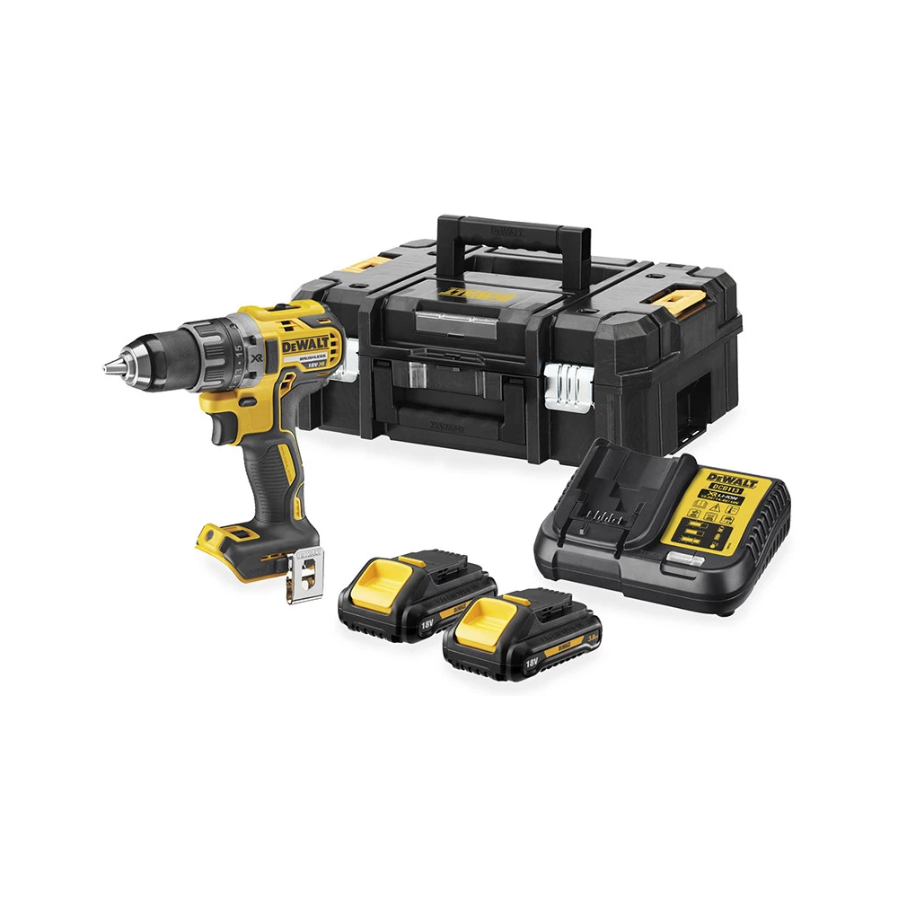 DeWALT 18V Boremaskine 2x3,0Ah - DCD791L2T-QW 4 DeWALT 18V Boremaskine 2x3,0Ah - DCD791L2T-QW - Billede 2