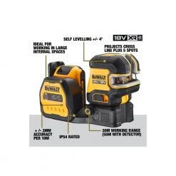 DeWALT Dw 18/12V 3 X 360⁰ Linje Laser Grøn - DCE089D1G18-QW 15 DeWALT Dw 18/12V 3 X 360⁰ Linje Laser Grøn - DCE089D1G18-QW -homeshop Salg unnamed file 24