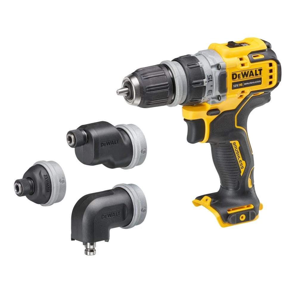 DeWALT 12V XR Multi Head Drildriver, TSTAK, Solo - DCD703NT-XJ 5 DeWALT 12V XR Multi Head Drildriver, TSTAK, Solo - DCD703NT-XJ - Billede 3