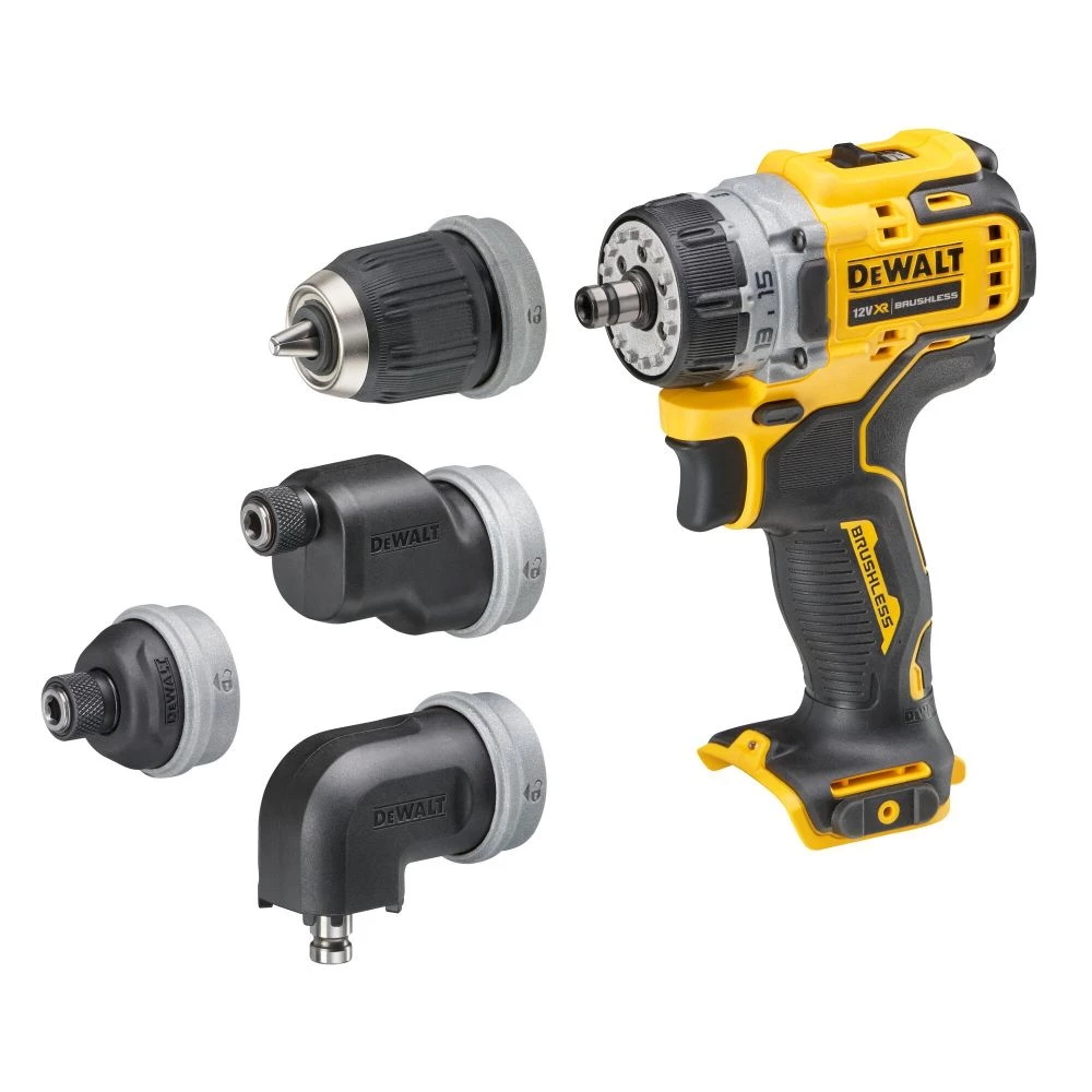 DeWALT 12V XR Multi Head Drildriver, TSTAK, Solo - DCD703NT-XJ 8 DeWALT 12V XR Multi Head Drildriver, TSTAK, Solo - DCD703NT-XJ - Billede 6