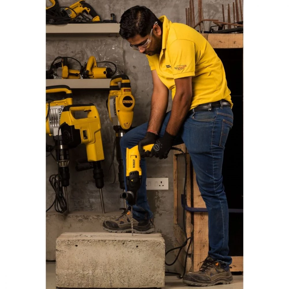 Dewalt D25133k 26mm Sds-plus Boreh. 800w, 3 Funktioner 12 Dewalt D25133k 26mm Sds-plus Boreh. 800w, 3 Funktioner - Billede 10
