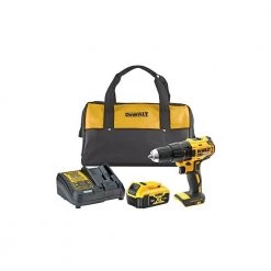 DeWALT 18V XR Kulløs Boremaskine I Soft Bag 5,0 Ah / Lader Dcb115 - DCD777P1-QW