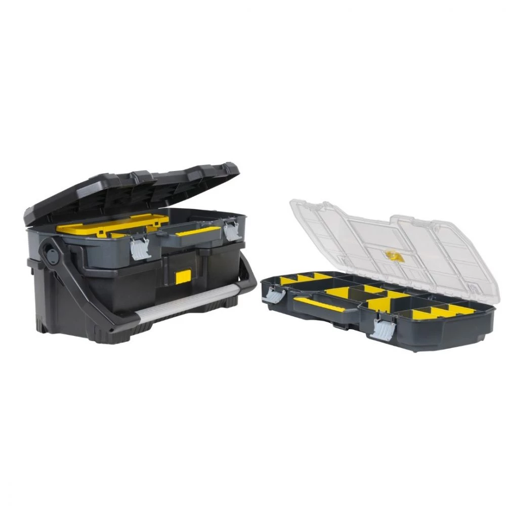Dewalt 1-97-514 Stanley Værktøjskasse 24" M. Organiser 7 Dewalt 1-97-514 Stanley Værktøjskasse 24" M. Organiser - Billede 5